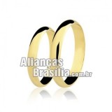 Alianças em ouro 18k 750 Brasília