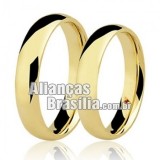 Alianças em ouro 18k 750 Brasília