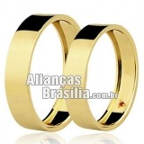 Alianças em ouro 18k Brasília