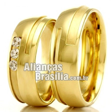 Alianças de casamento e noivado Brasilia